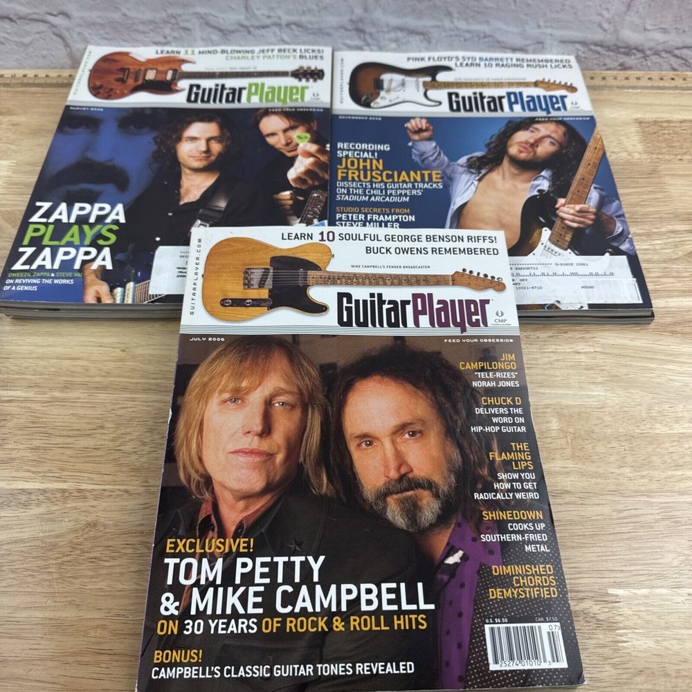 2006 Set Of Guitar Player Magazine Lot of (12) Various Issues‎ VG+ - Picture 4 of 6